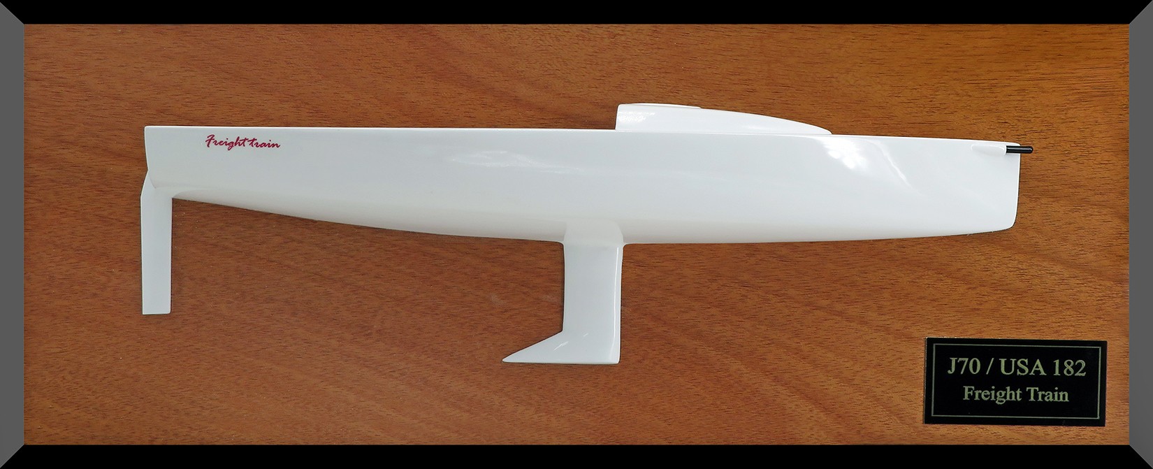 Custom Half Models - JBoats - J 70 custom half hull with cabin and cockpit only - Abordage