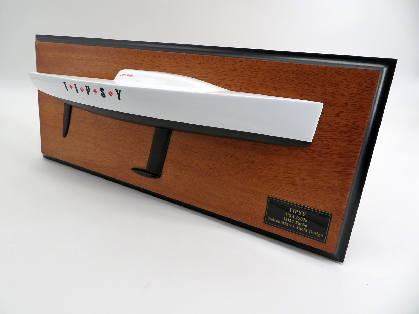 Custom Half Models - Nelson Marek Yacht Design - Nelson Marek 1D35 Turbo custom half model with cabin and cockpit only - Abordag