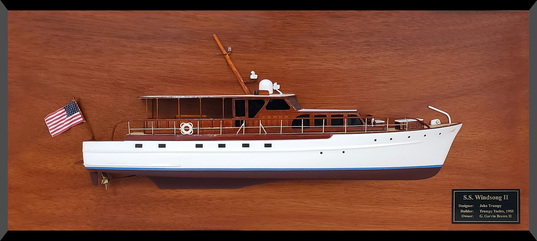 Custom Half Models - - Trumpy 24,23 mts custom half model - Abordage