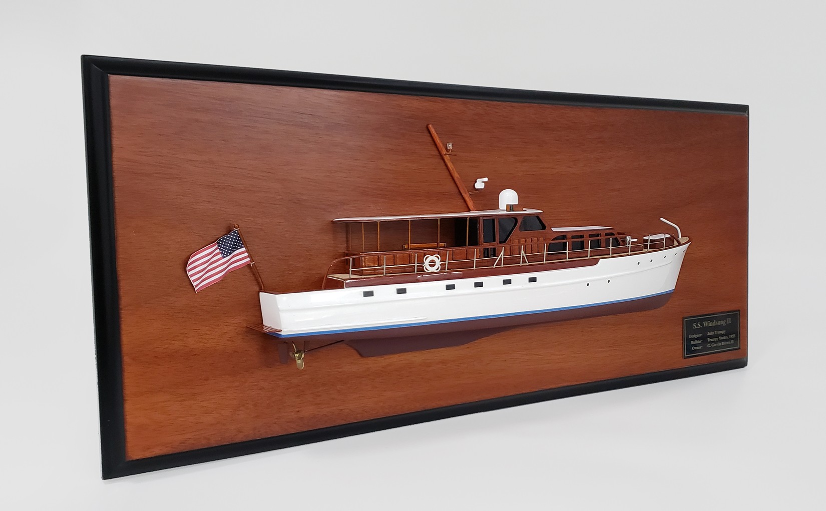 Custom Half Models - - Trumpy 24,23 mts custom half model - Abordage