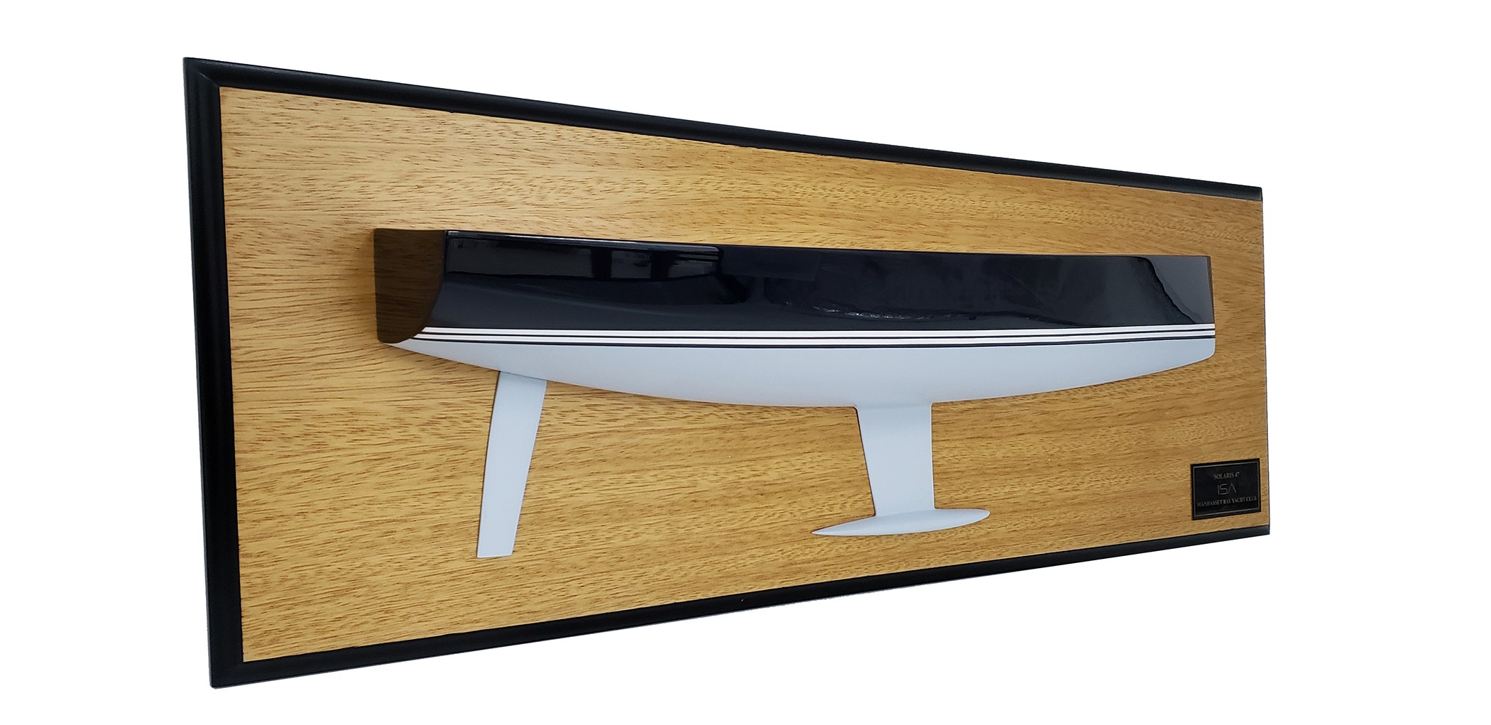 Custom Half Models - - Solaris 47 -ISA- scale 1-24 or 22.5 inches LOA. - HH - Abordage