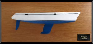 Custom Half Models - Catalina - Catalina 310 flushdeck half hull - Abordage