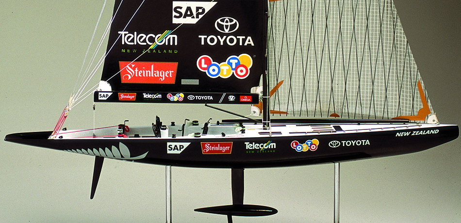 America's Cup Boats - - Team New Zealand 2003 - Abordage