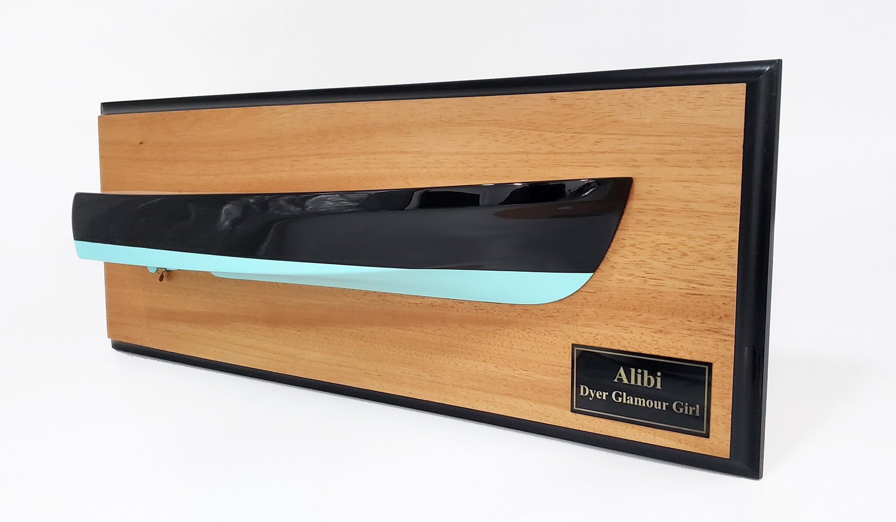 Custom Half Models - DYER Boats - Dyer Glamour Girl 16 half hull - Abordage