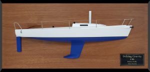 Custom Half Models - JBoats - J80 JBoats half model with desk details replica - Abordage