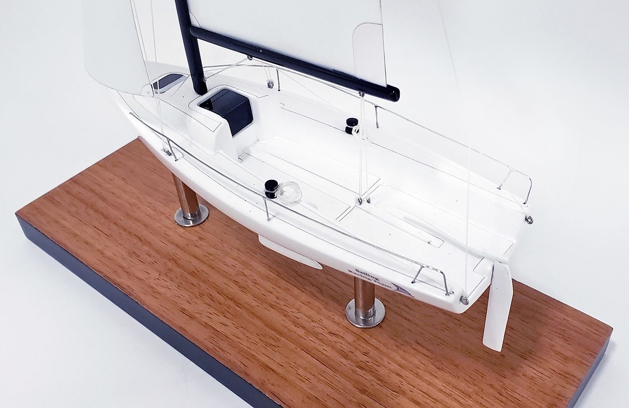 Custom Desk Models - JBoats - J70 jBoats desk model - Abordage