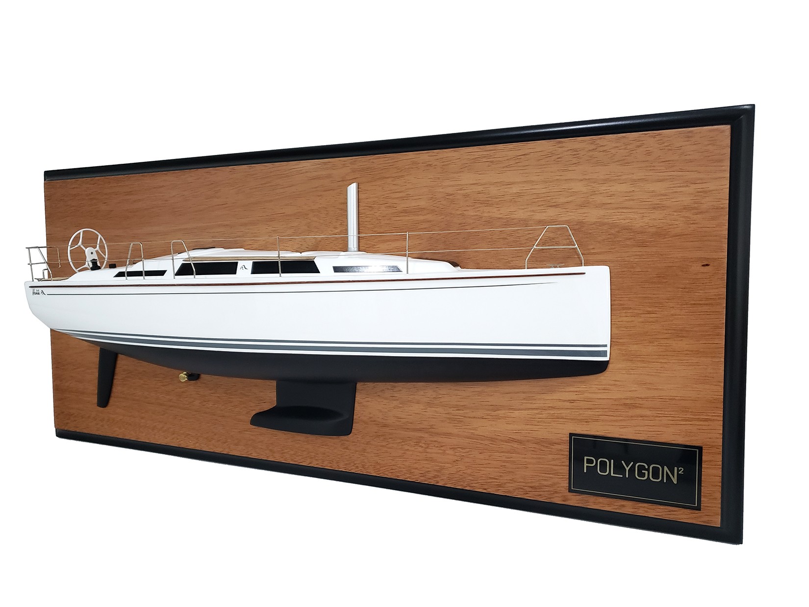 Custom Half Models - Hanse - Hanse 345 custom half model with deck details - Abordage