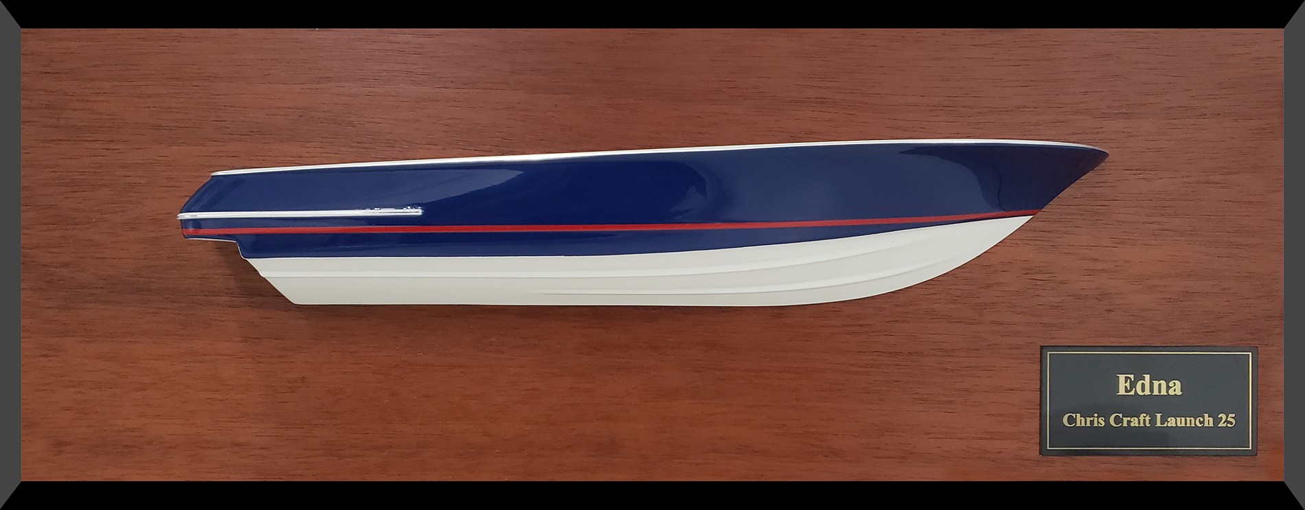 Custom Half Models - Chris Craft - Chris Craft Launch 25 half hull - Abordage