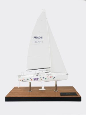 Custom Desk Models - Melges - Melges 24 desk model replica - Abordage