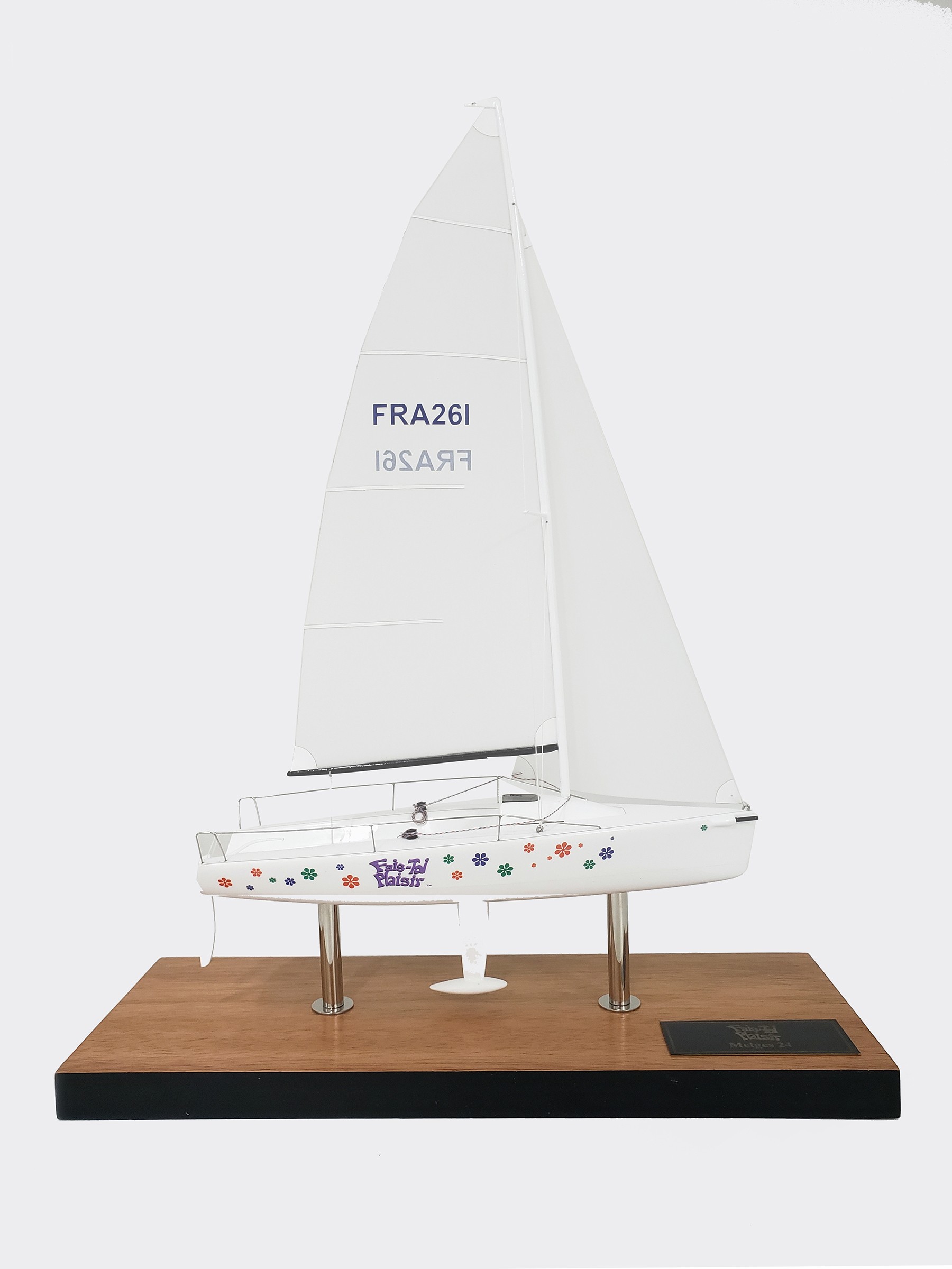 Custom Desk Models - Melges - Melges 24 desk model replica - Abordage