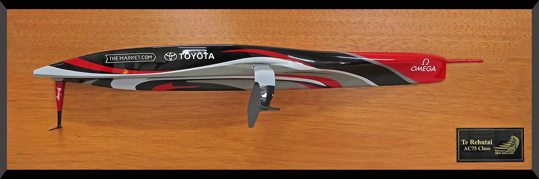 Half Hulls - - AC 75 Te Rehutai Emirates Team New Zealand half hull MM-101 - Abordage