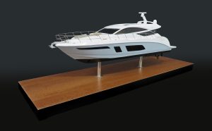 Custom Desk Models - Sea Ray - Sea Ray L650 Express desk model - Abordage