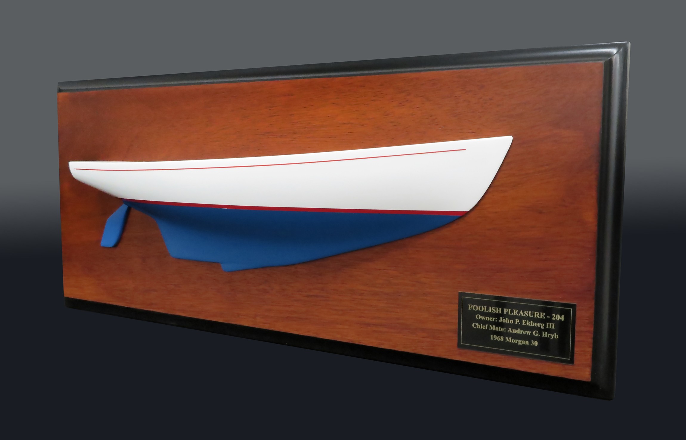 Custom Half Models - - Morgan 30 Centerboard custom half hull - Abordage