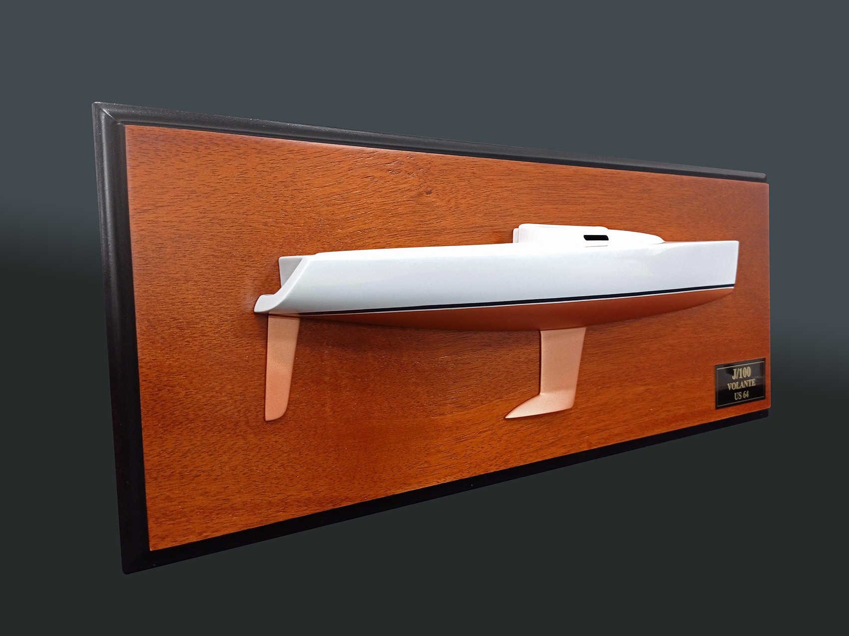 Custom Half Models - JBoats - J 100 custom half model with cabin and cockpit only - Abordage