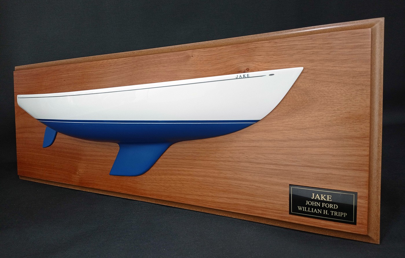 Custom Half Models - Columbia Sailing Yachts - Columbia 43 custom half hull - Abordage