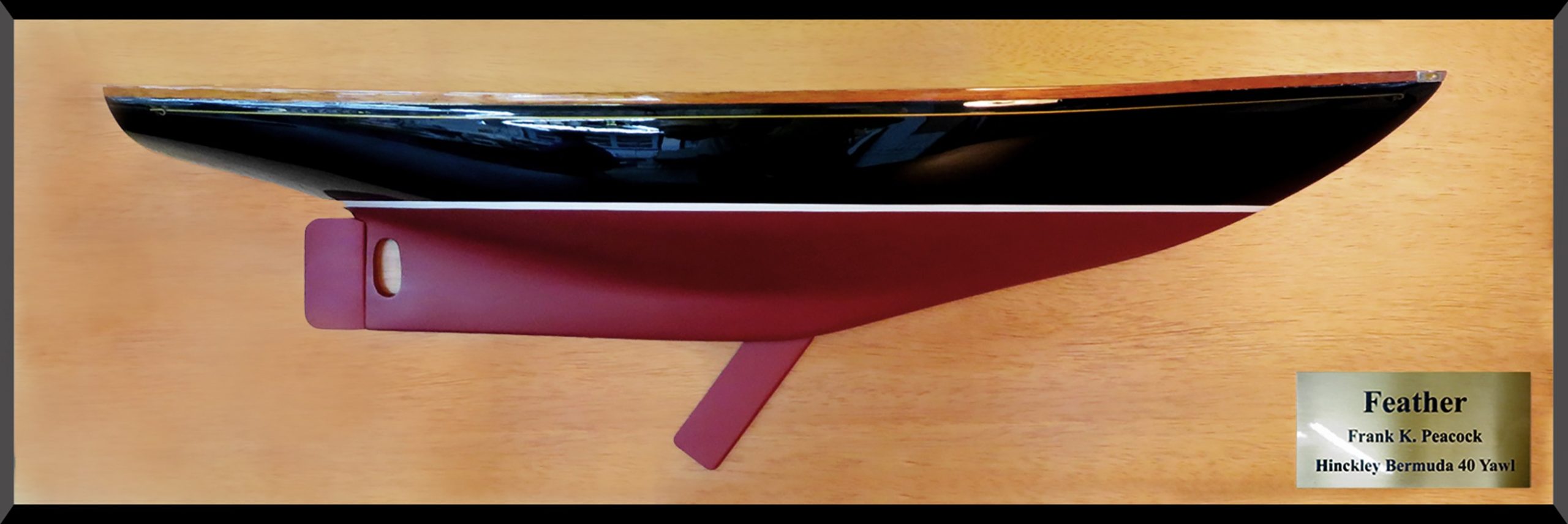 Custom Half Models - Hinckley - Hinckley Bermuda 40 Yawl custom half hull - Abordage