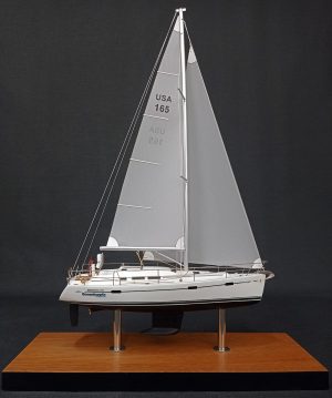 Custom Desk Models - Beneteau - Beneteau 373 desk model - Abordage