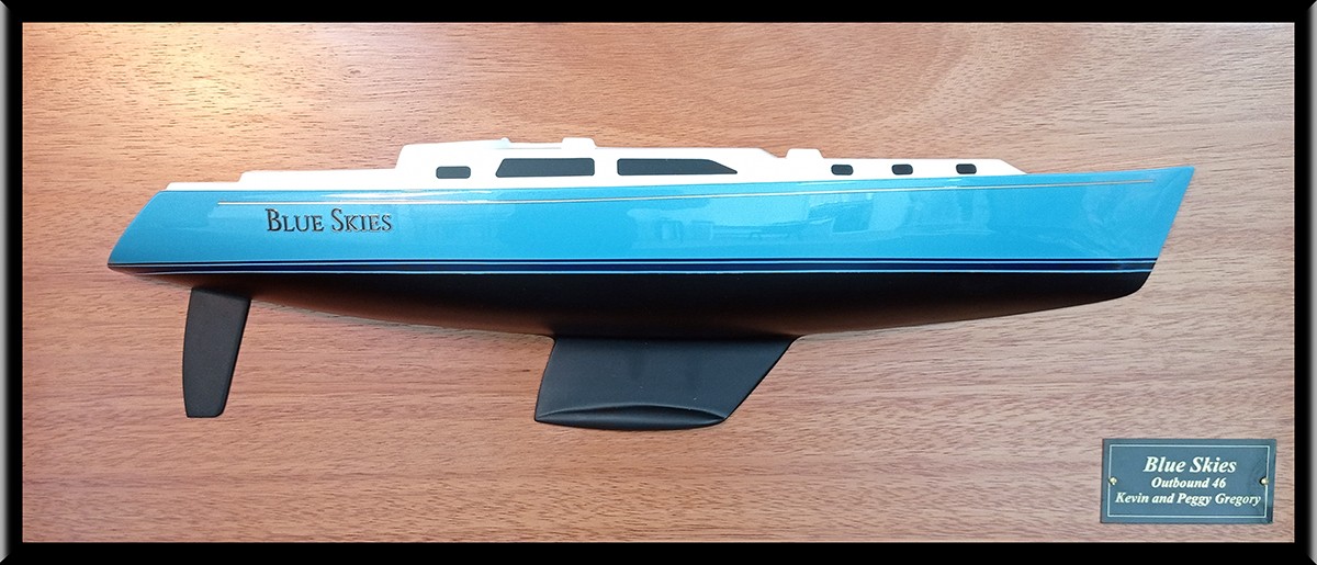 Custom Half Models - OUTBOUND Yachts - Outbound 46 custom model with cabin and cockpit only - Abordage