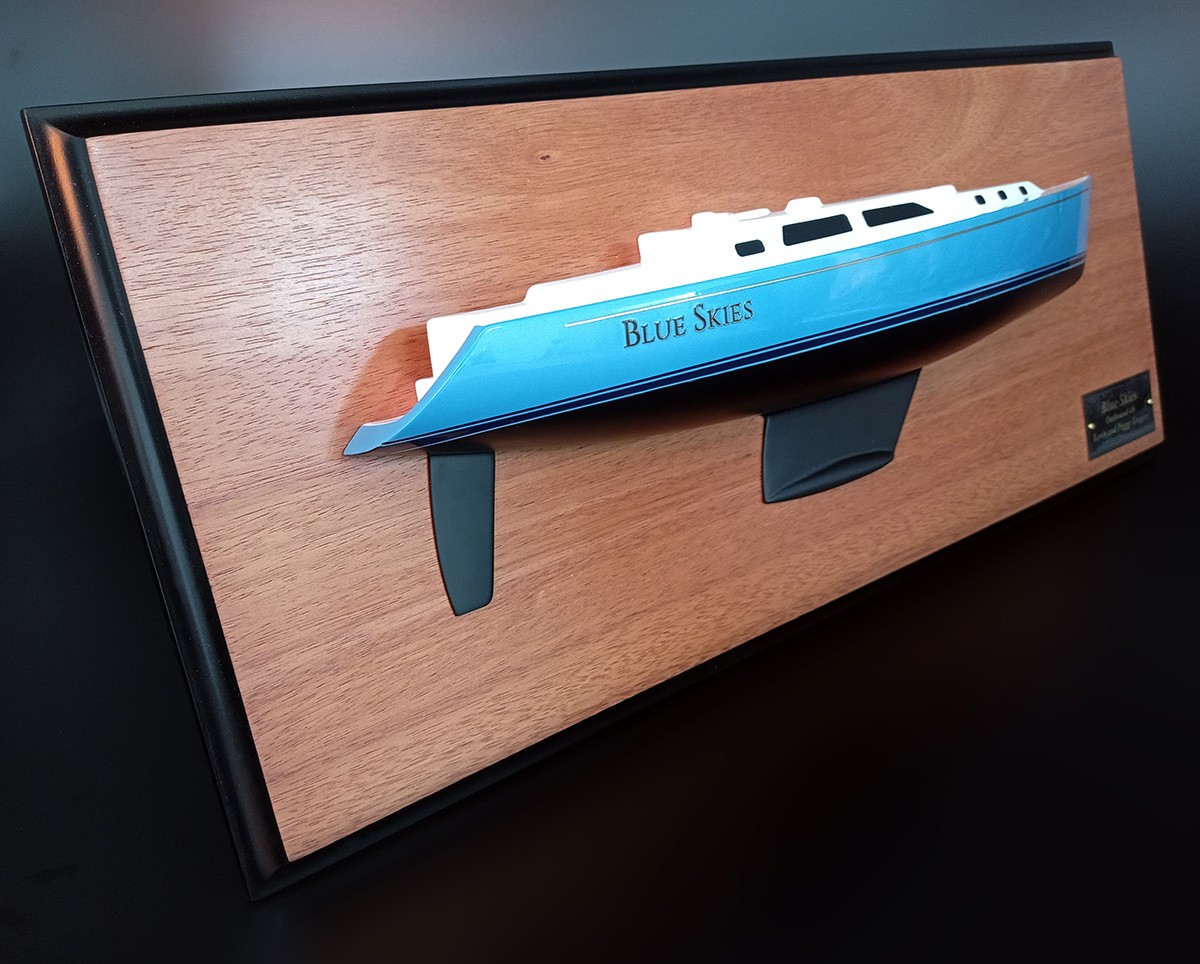 Custom Half Models - OUTBOUND Yachts - Outbound 46 custom model with cabin and cockpit only - Abordage