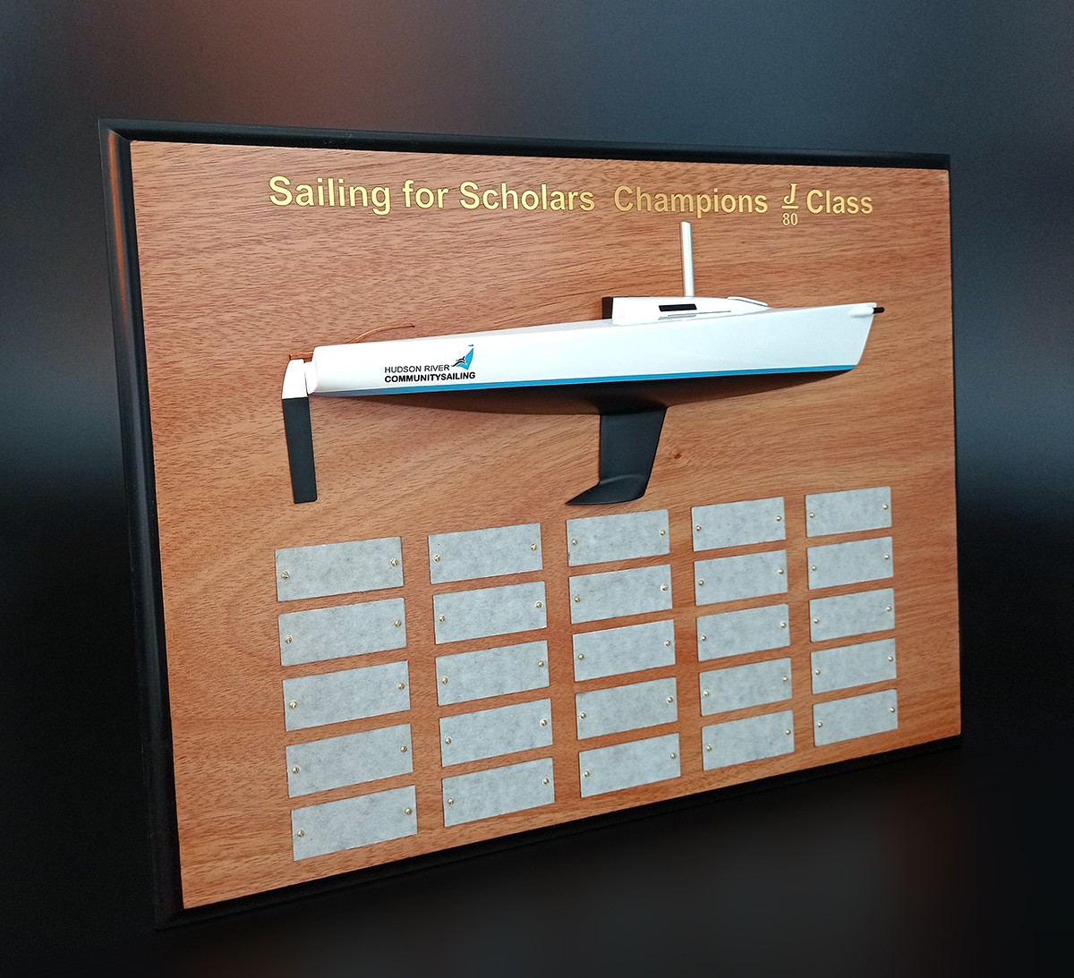 Custom Half Models - JBoats - J80 Trophy Half Model - Abordage