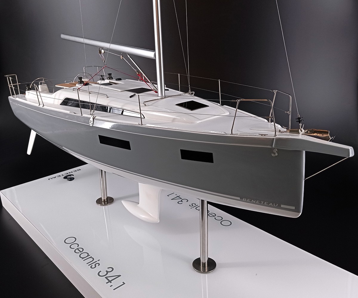 Custom Models - Beneteau - Beneteau Oceanis 34.1 custom model - Abordage