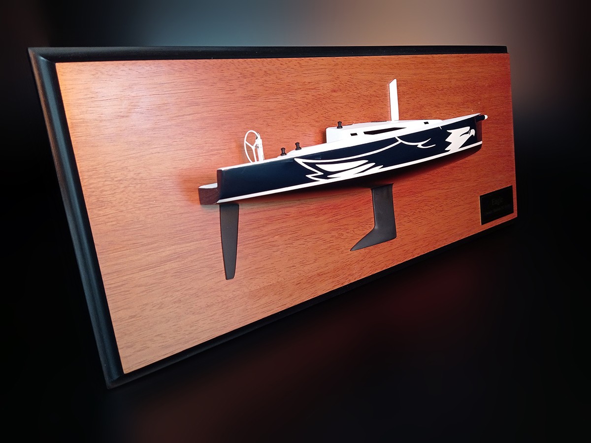 Custom Half Models - JBoats - J 121 custom half model NO railing - Abordage