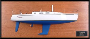 Custom Half Models - JBoats - J109 jBoats replica custom half model with deck details - Abordage