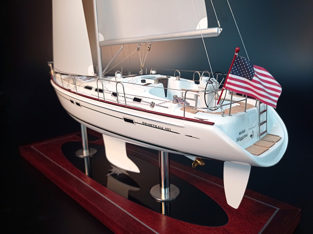 Custom Models - Beneteau - Beneteau 423 custom model replica - Abordage