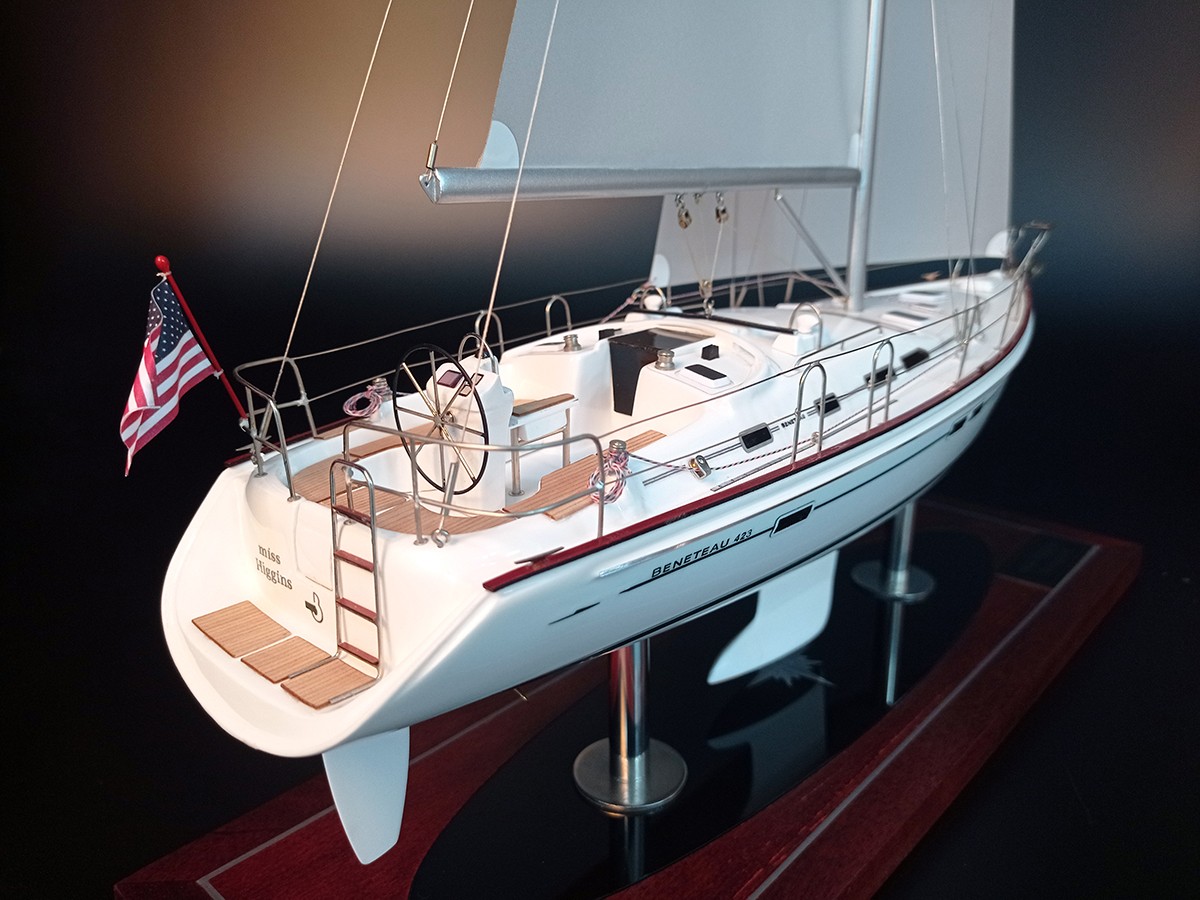 Custom Models - Beneteau - Beneteau 423 custom model replica - Abordage