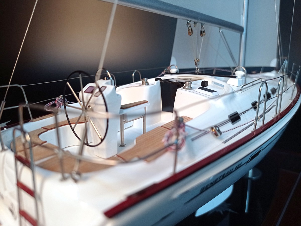 Custom Models - Beneteau - Beneteau 423 custom model replica - Abordage
