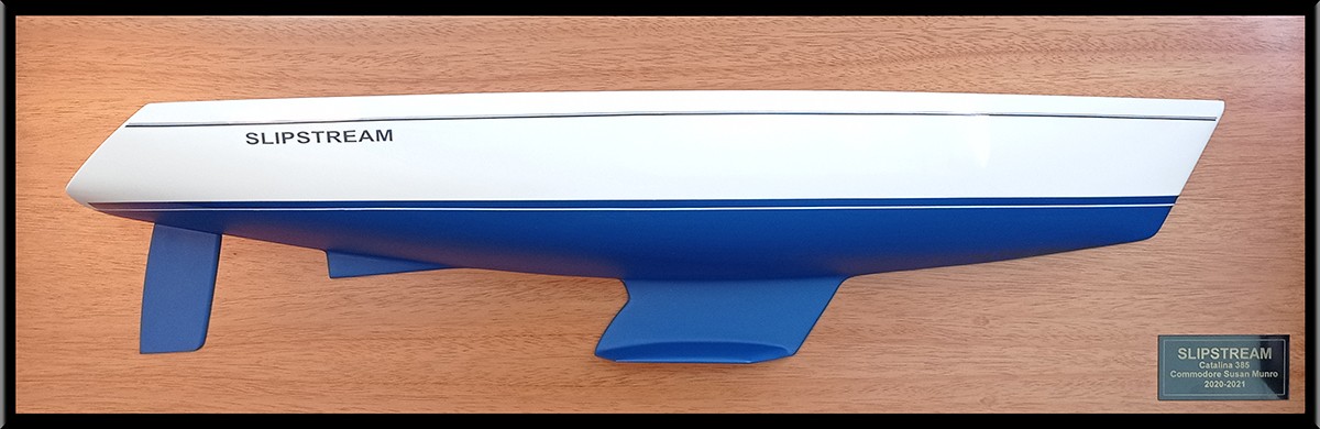 Custom Half Models - Catalina - Catalina 385 flush deck half hull - Abordage