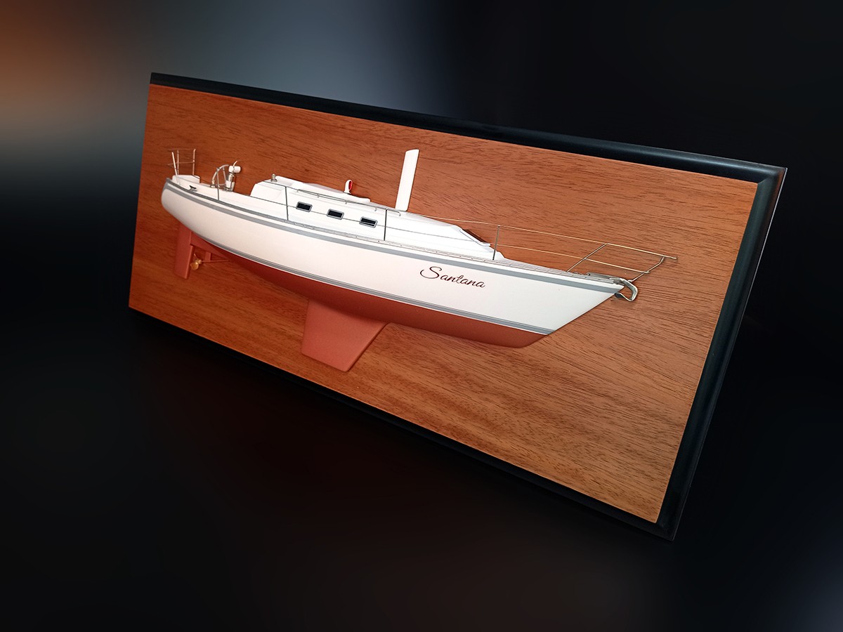 Custom Half Models - - CS 33 Half model with deck details - Abordage
