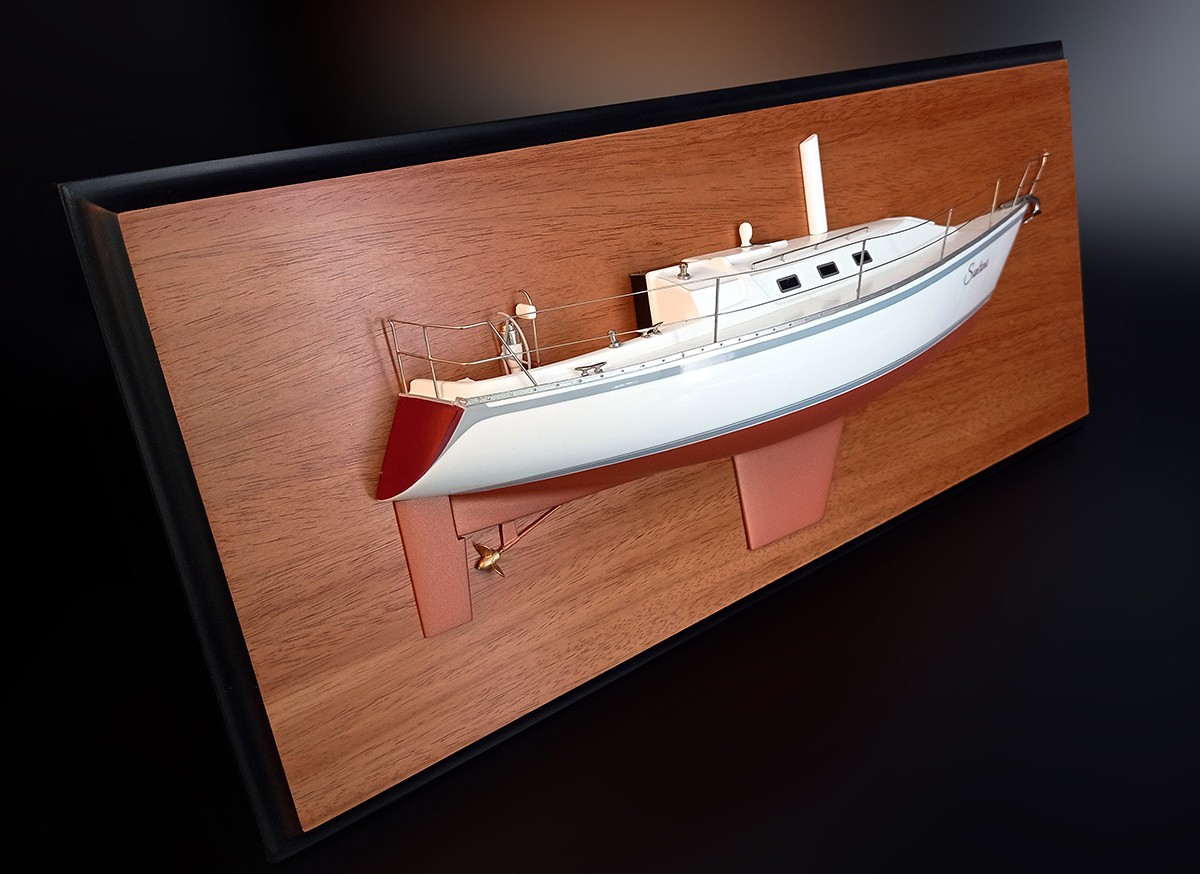 Custom Half Models - - CS 33 Half model with deck details - Abordage