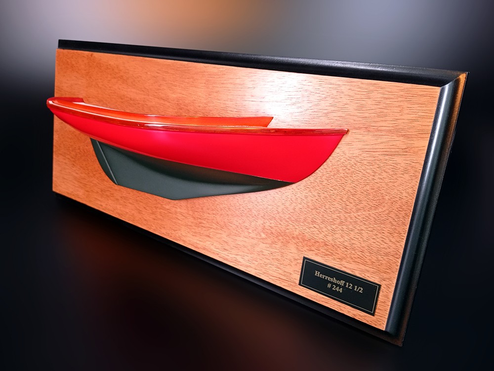 Custom Half Models - - Herreshoff 12.5 1914 custom half hull - Abordage