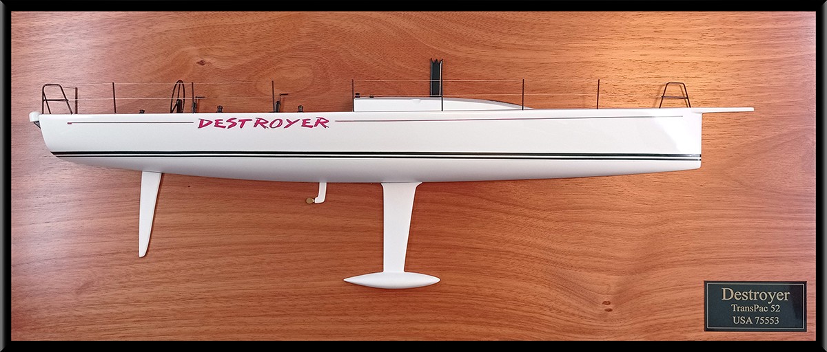 Custom Half Models - TP 52 - TP 52 custom half model with deck details - Abordage