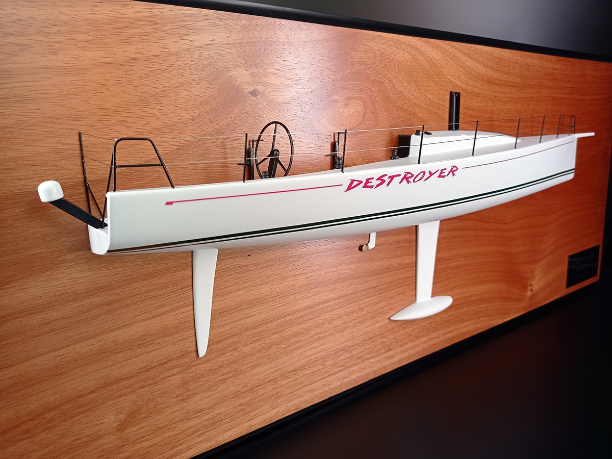 Custom Half Models - TP 52 - TP 52 custom half model with deck details - Abordage