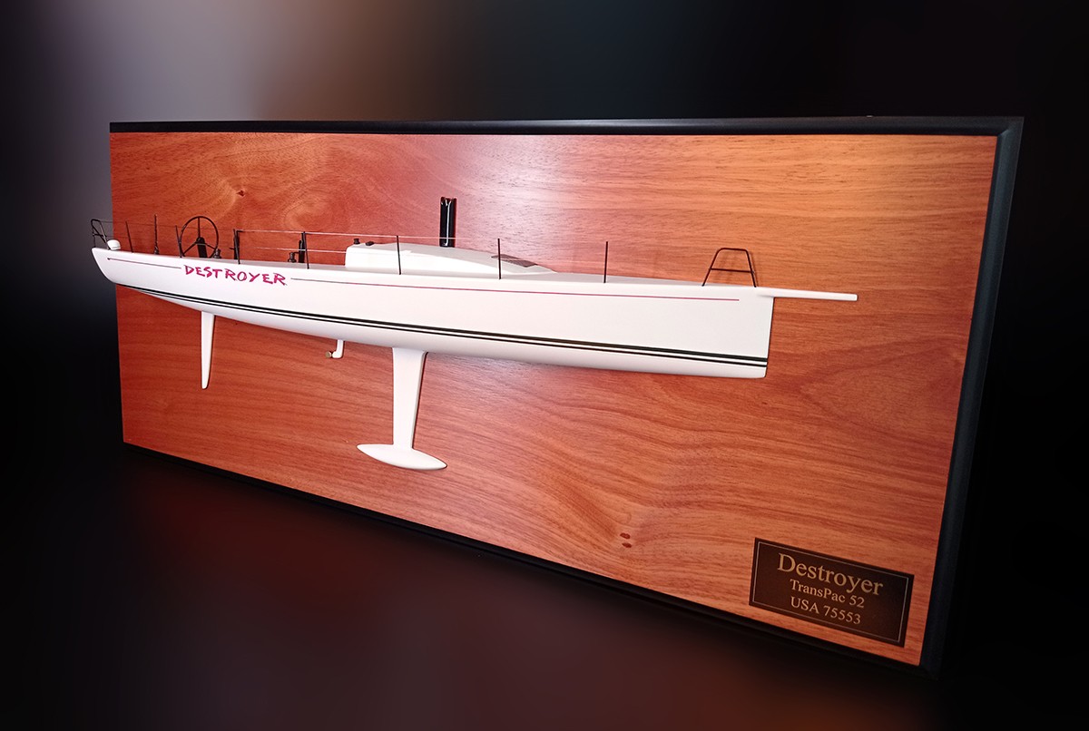 Custom Half Models - TP 52 - TP 52 custom half model with deck details - Abordage