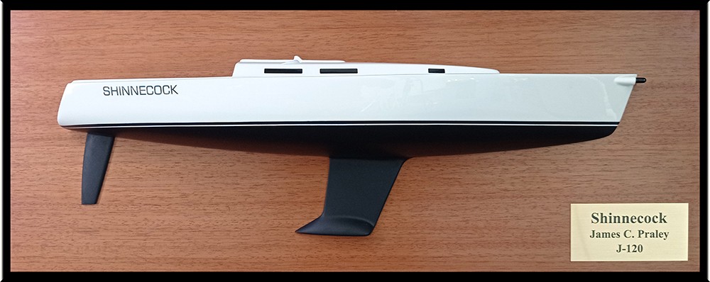 Custom Half Models - JBoats - J120 JBoats half model with cabin and cockpit only - Abordage