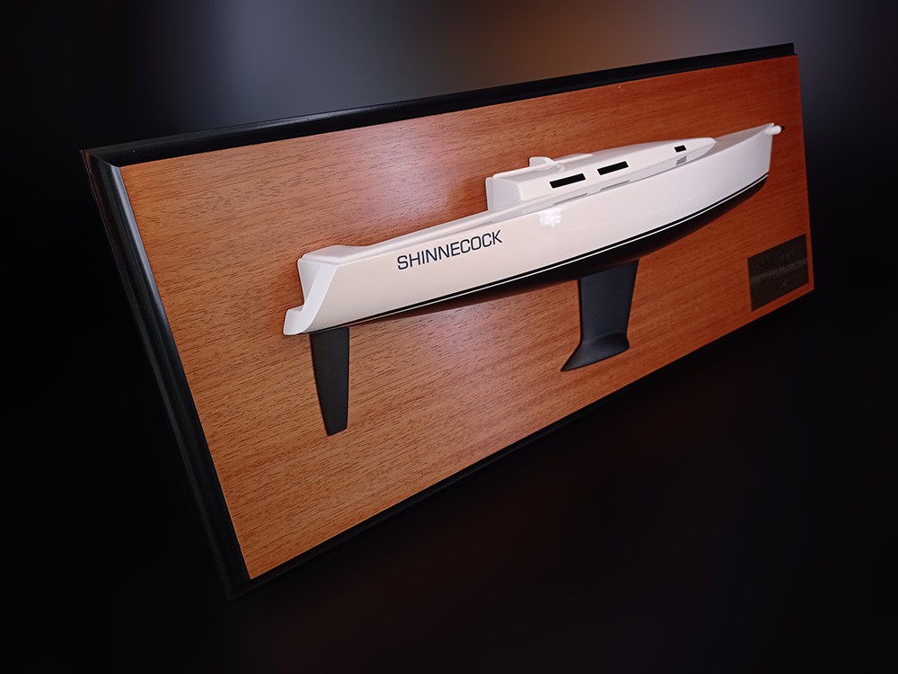 Custom Half Models - JBoats - J120 JBoats half model with cabin and cockpit only - Abordage