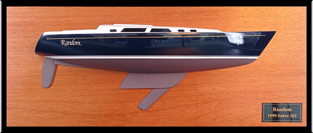 Custom Half Models - Sabre Yachts - Sabre 362 half model with cabin and cockpit only - Abordage