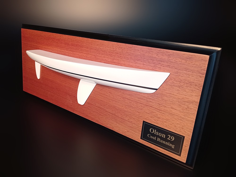 Custom Half Models - - Olson 29 custom half hull - Abordage