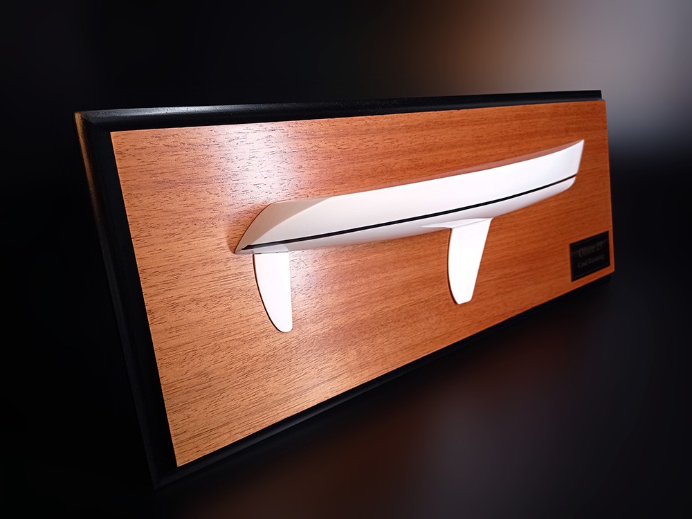 Custom Half Models - - Olson 29 custom half hull - Abordage