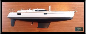 Custom Half Models - - Hylas 48 custom half model with deck details - Abordage