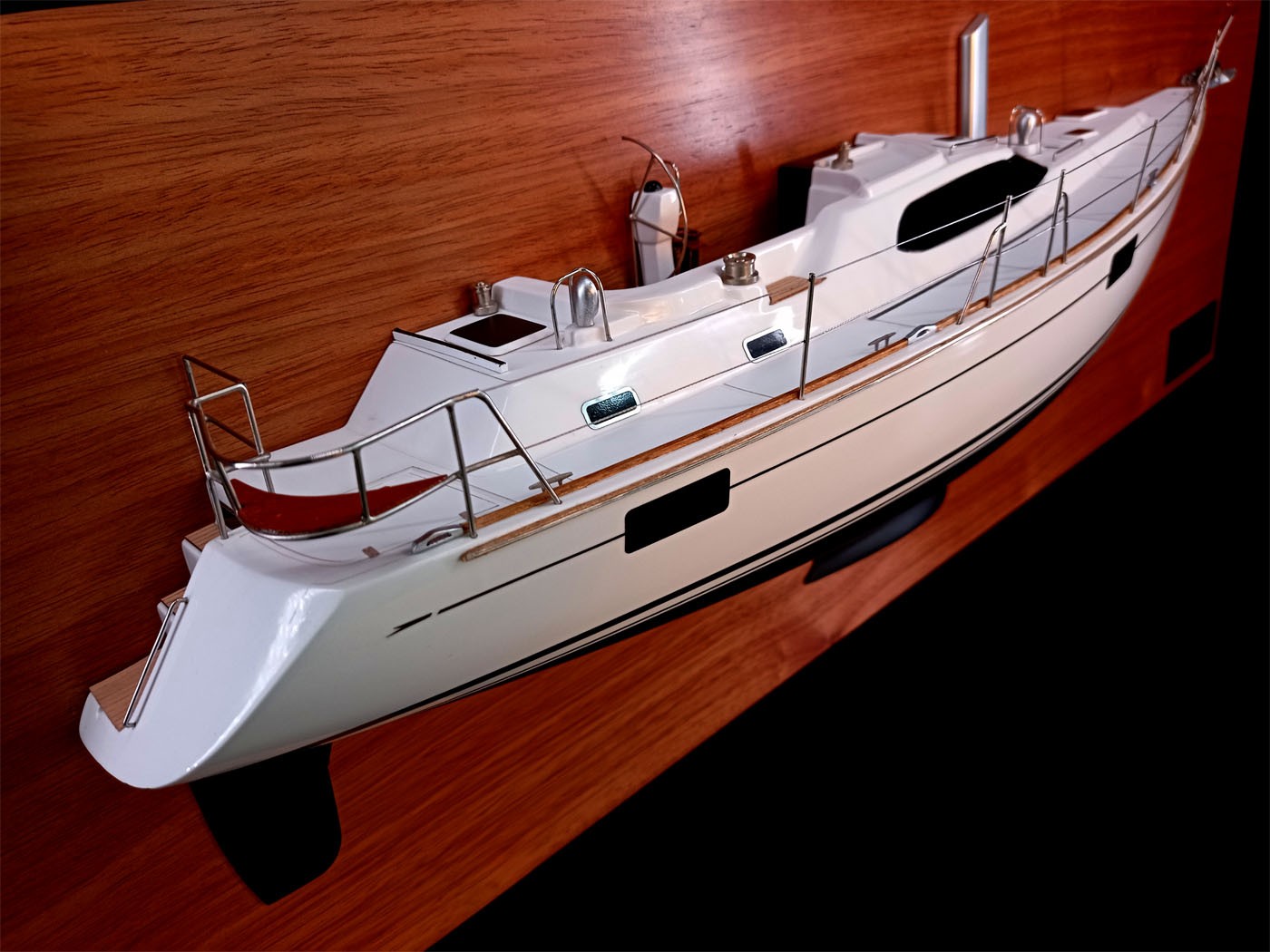 Custom Half Models - - Hylas 48 custom half model with deck details - Abordage