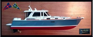 Custom Half Models - Sabre Yachts - Sabre 48 custom half model with deck details - Abordage