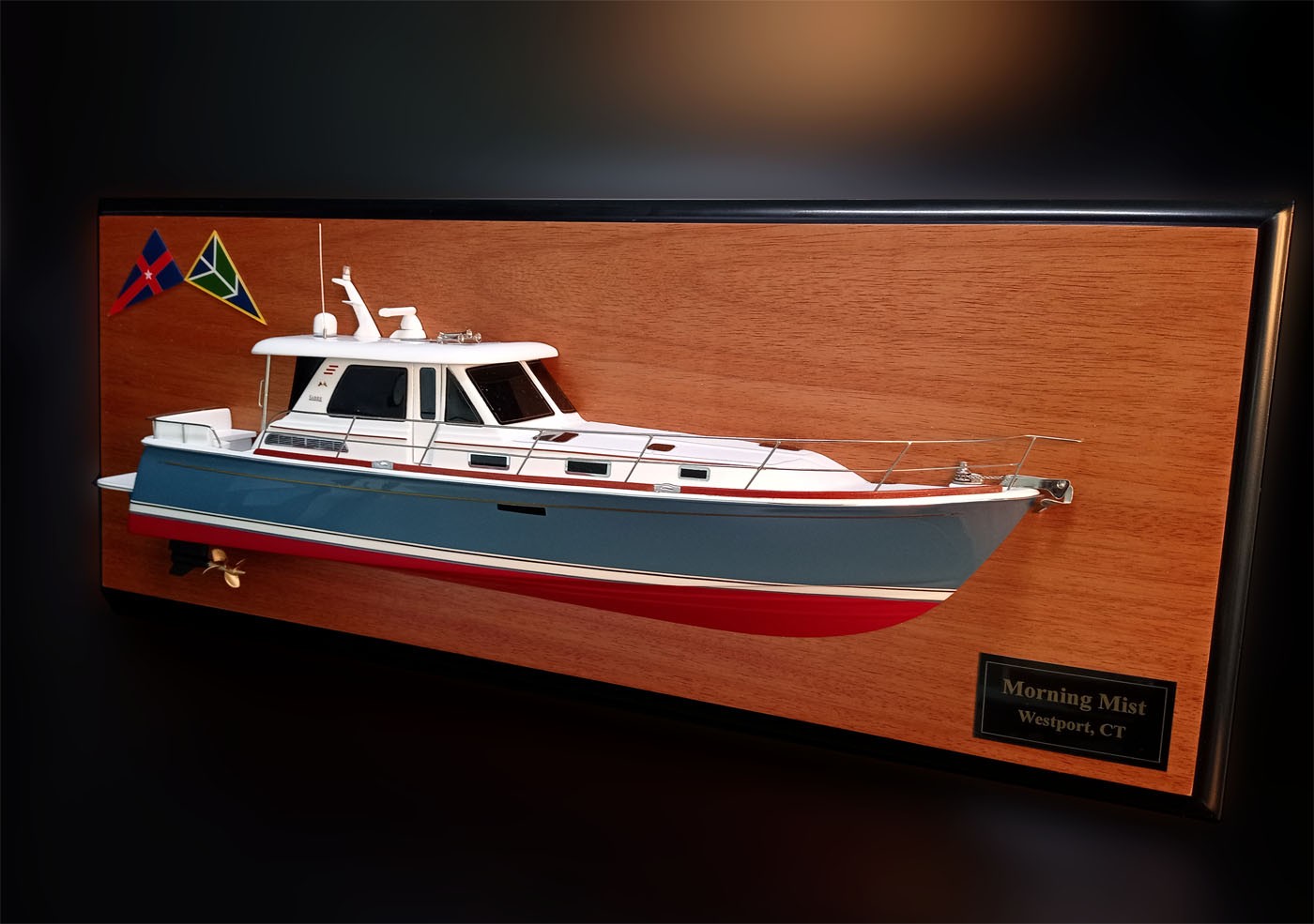 Custom Half Models - Sabre Yachts - Sabre 48 custom half model with deck details - Abordage