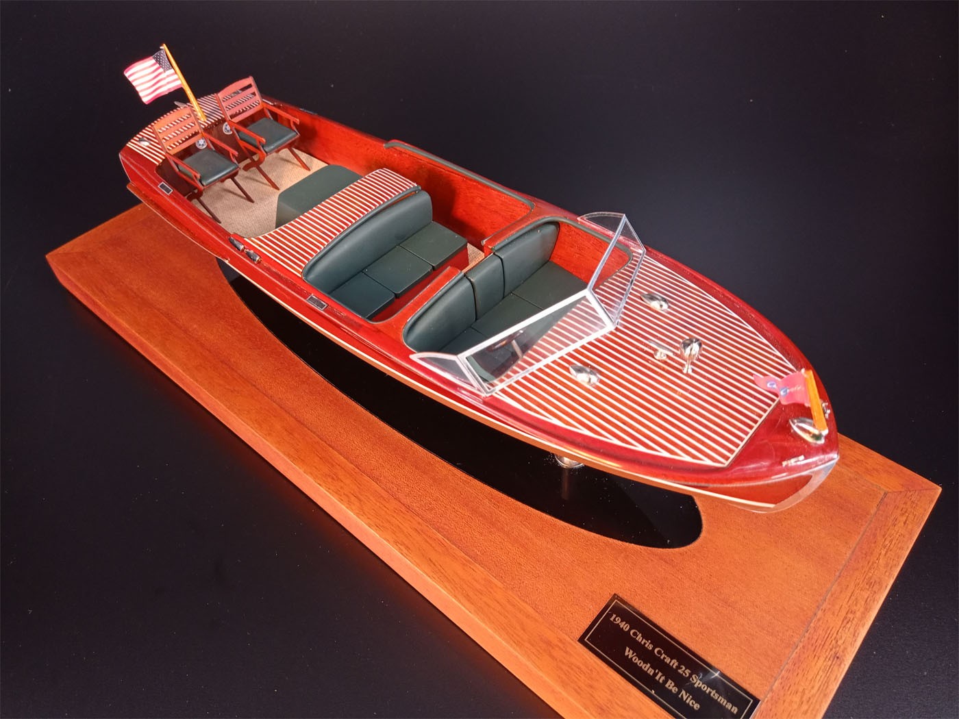 Custom Models - Chris Craft - Chris Craft 25 custom model - Abordage