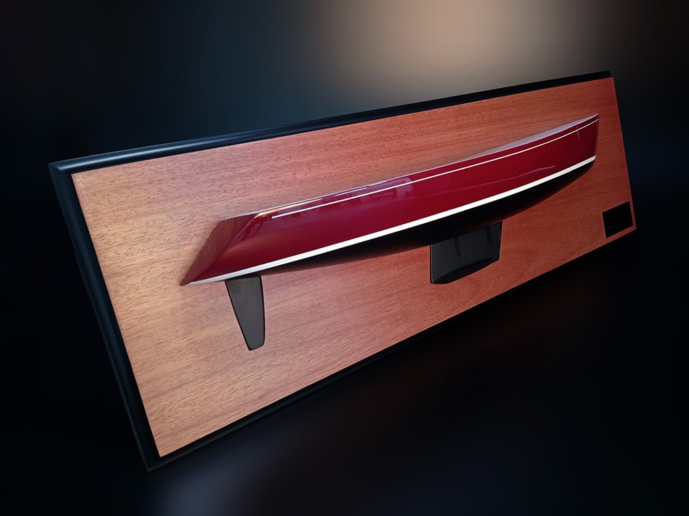 Custom Half Models - - Able Apogee 50 flush deck half hull - Abordage