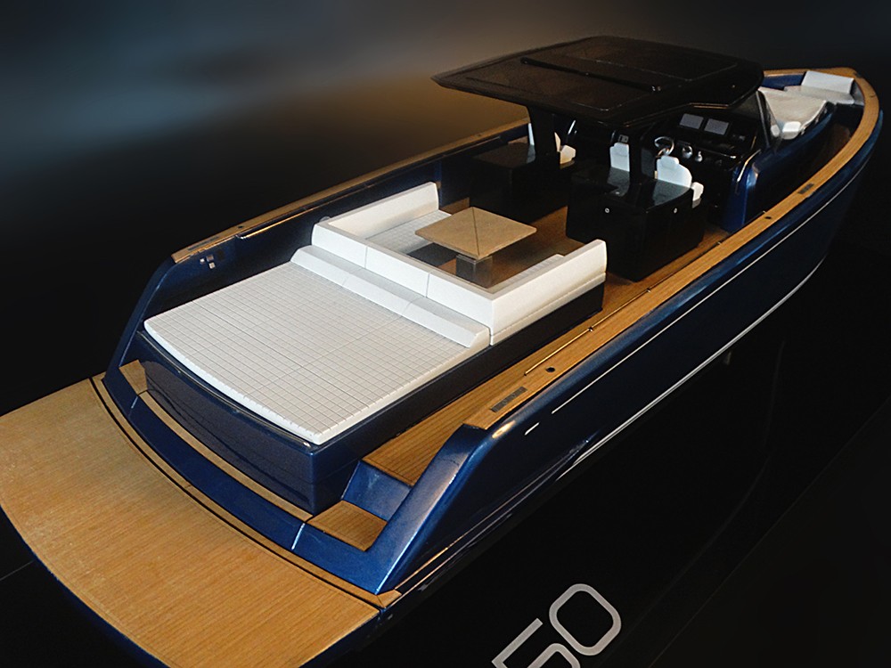 Custom Models - Pardo - Pardo 50 custom powerboat model - Abordage
