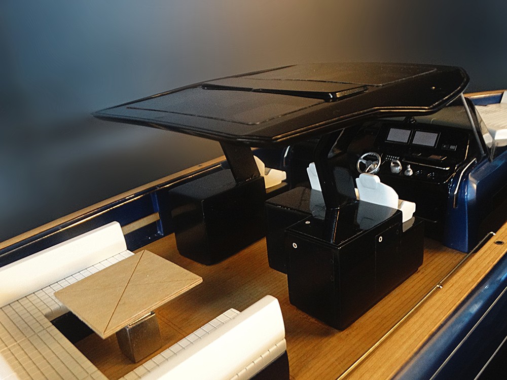 Custom Models - Pardo - Pardo 50 custom powerboat model - Abordage